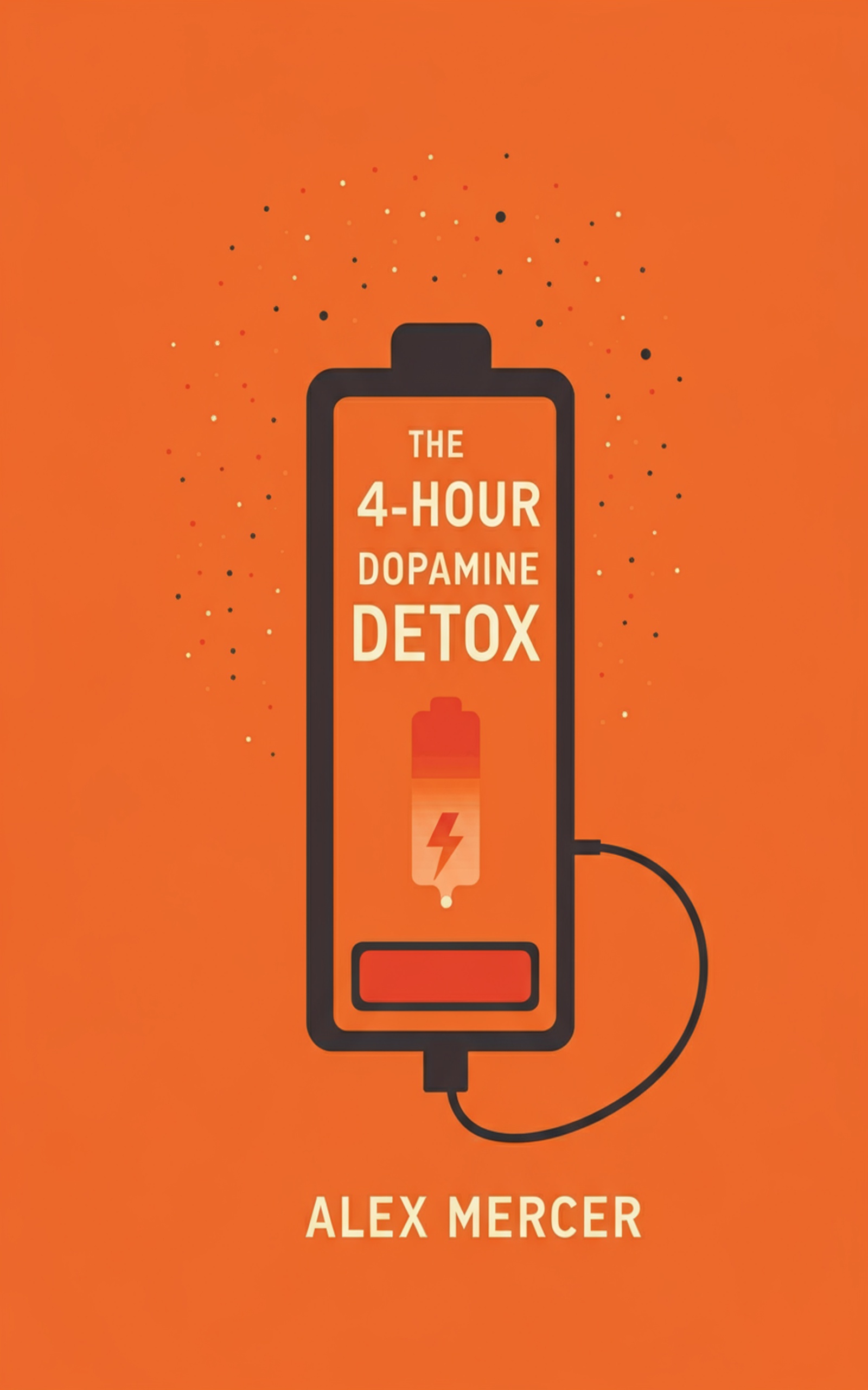 The 4-Hour Dopamine Detox cover - A 30-Day Plan to Rewire Your Brain from Doomscrolling, Porn, and Procrastination